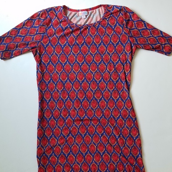LuLaRoe Dresses & Skirts - Lularoe Julia Dress in Leggings Material